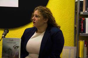 Presentación de La gelba en Madrid por Henar Postigo