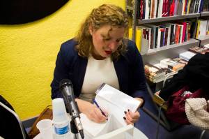 Presentación de La gelba en Madrid por Henar Postigo