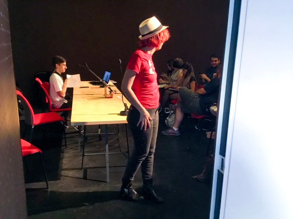 Concha Perea en la Andalucia Reader Con_Adriana Tejada Escritora 